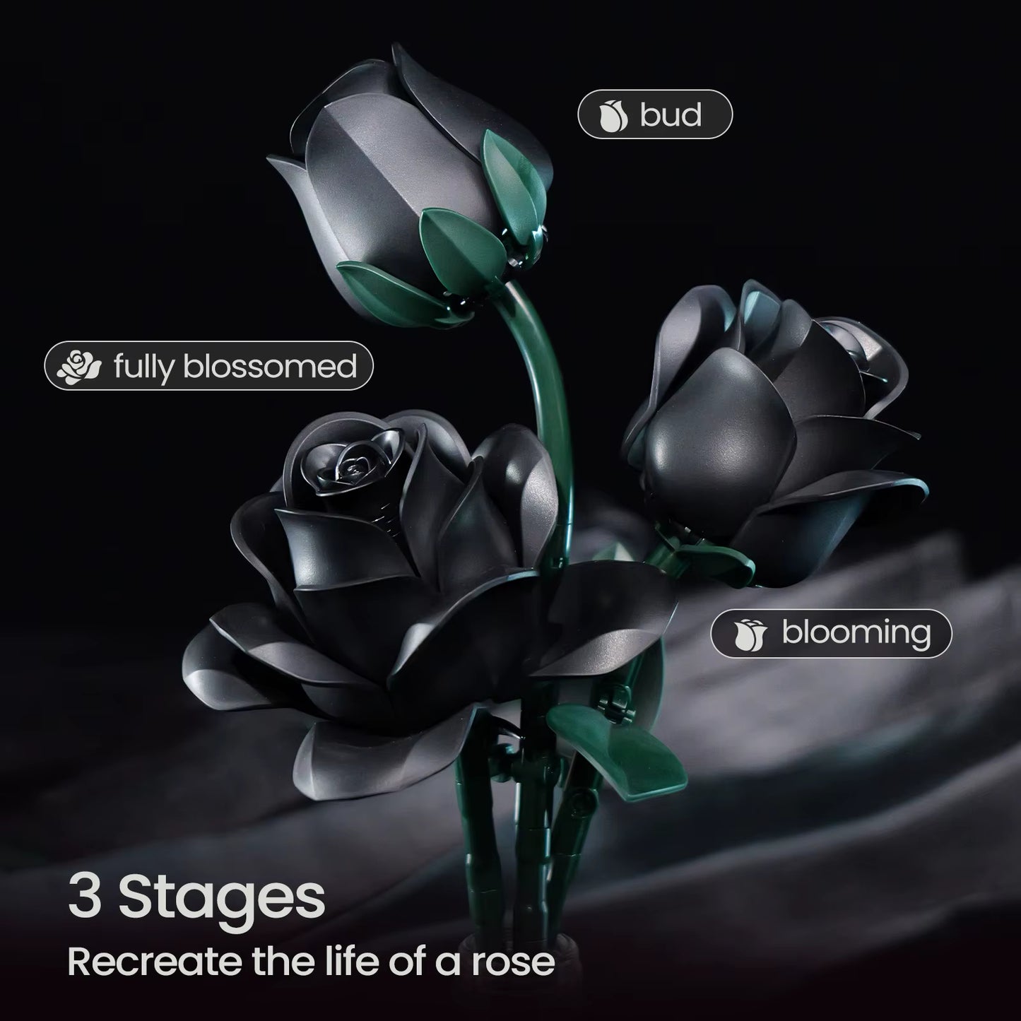 NightBloom™ Rose Bouquet Building Kit